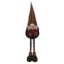 TOMTE MED HJÄRTA BRUN LUVA