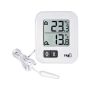 TERMOMETER TFA DIGITAL VIT INNE & UTE