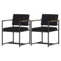 STOL SENSUM ARENDAL SVART 2-PACK
