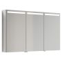 SPEGELSKÅP SCANBAD TOP 2 DÖRRAR ALU/SPEGEL 120CM
