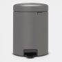 PEDALHINK BRABANTIA NEW ICON 5L MINERAL CONCRETE GREY