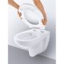 VÄGGHÄNGD TOALETT GROHE RIMLESS 5IN1 SOLIDO + WC-SKÅL BAU