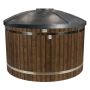 BADTUNNA PW-SPA CLASSIC Ø1,8M BRUN/MÖRKGRÅ