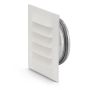 VENTILGALLER FRESH MED STOS Ø125/165 VIT METALL