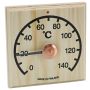 SAUNIA TERMOMETER, 12 X 12 CM