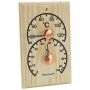 BASTUTERMOMETER OCH HYGROMETER SAUNIA FURU  