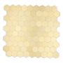 MOSAIK MOVE HEXAGON GULD SJÄLVHÄFTANDE 28X29CM PRIS PER ARK