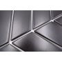 MOSAIK CHEVRON UNI SVART MATT 31,8X22,4X0,6CM PRIS PER ARK