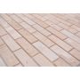 MOSAIK STONE BRIC NATUR TRAVERTIN BEIGE SJÄLVHÄFTANDE 30X30,5X0,4CM PRIS PER ARK 