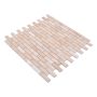 MOSAIK STONE BRIC NATUR TRAVERTIN BEIGE SJÄLVHÄFTANDE 30X30,5X0,4CM PRIS PER ARK 