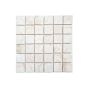 MOSAIK BALI SQUARE WHITE PRIS PER ARK