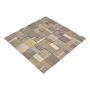MOSAIK WOODLAND EK BRUN 3D SJÄLVHÄFTANDE 30X30X0,50-1CM PRIS PER ARK