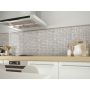 MOSAIK NIPPON SQUARE BLANK VIT 2.5X2.5 CM
