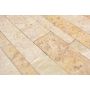 MOSAIK WELSCHEIT PEEL STONEOPTIC LIMESTONE BROWN/GOLD SJÄLVHÄFTANDE MATT PRIS PER ARK 