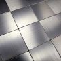 MOSAIK SJÄLVHÄFTANDE QUADRAT METALL 5X5CM PRIS PER ARK