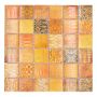 MOSAIK WILDLIFE GLAS ORANGE 29,8X29,8X0,8CM PRIS PER ARK