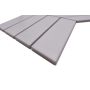 MOSAIK CHEVRON UNI VIT MATT 31,8X22,4X0,6CM PRIS PER ARK