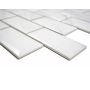 MOSAIK METRO CALACATTA WHITE GLOSSY PRIS PER ARK