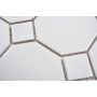 MOSAIK OCTAGON VIT MATT 9,7/3,4 CM PRIS PER ARK