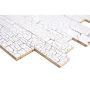 MOSAIK WOOD TRÄ KRACKELERAT VIT SJÄLVHÄFTANDE 30X30X0,5CM PRIS PER ARK