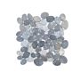 MOSAIK WELSCHEIT PEBBLE SLICED MOON STONE ASH GREY MATT PRIS PER ARK