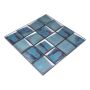MOSAIK 3D GLAS BLÅ 30X30X0,8CM PRIS PER ARK
