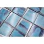 MOSAIK 3D GLAS BLÅ 30X30X0,8CM PRIS PER ARK