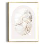 TAVLA REINDERS GLAMOUR MARBLE SLIM FRAME 30X40CM GULD