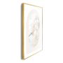 TAVLA REINDERS GLAMOUR MARBLE SLIM FRAME 30X40CM GULD