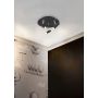 TAKSPOT ANETA LIGHTING ARTIC RUND LED DIMBAR SVART                      