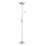 GOLVLAMPA GLOBO LEONAS LED SILVER