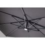 HÄNGPARASOLL SENSUM LJUSHAGEN MED LED 300CM SVART