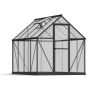 VÄXTHUS CANOPIA MYTHOS ALU/POLY 4,6M² MÖRKGRÅ