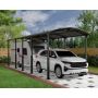 CARPORT CANOPIA ALPINE 32M² GRÅ