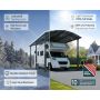 CARPORT CANOPIA ALPINE 39M² GRÅ