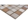 MOSAIK WELSCHEIT JASBA MIX WOOD METALLIC MATT PRIS PER ARK
