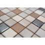MOSAIK WELSCHEIT JASBA MIX WOOD METALLIC MATT PRIS PER ARK