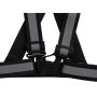 REFLEXVÄST RAWLINK JUSTERBAR M/L/XL SVART
