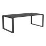 MATBORD SUNFUN YSTAD 210X100CM SVART