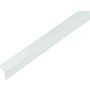 VINKELPROFIL GAH ALBERTS PVC SJÄLVHÄFTANDE BLANK VIT 1,5X20X20X1000MM