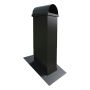SKORSTENSHUV DINAK SVART Ø150MM