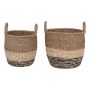 FÖRVARINGSKORG HOUSE NORDIC LEILANI 2-PACK NATUR