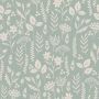 TAPET FLOWERBED SAGE GRÖN