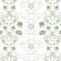 TAPET SWEET SERENITY WHITE GREEN