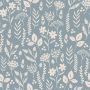 TAPET FLOWERBED DOVE BLÅ