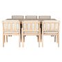 FÅTÖLJ SUNFUN INGMARSÖ ACACIA NATUR/BEIGE 