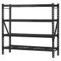 STÅLHYLLA PROBUILDER 4 HYLLOR 800KG SVART