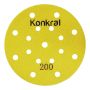 DIAMANTSLIPPAPPER KONKRAL K200 17 HÅL 150MM