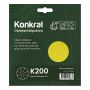 DIAMANTSLIPPAPPER KONKRAL K200 17 HÅL 150MM