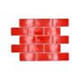 MOSAIK HANDMADE RED GLOSSY PRIS PER ARK